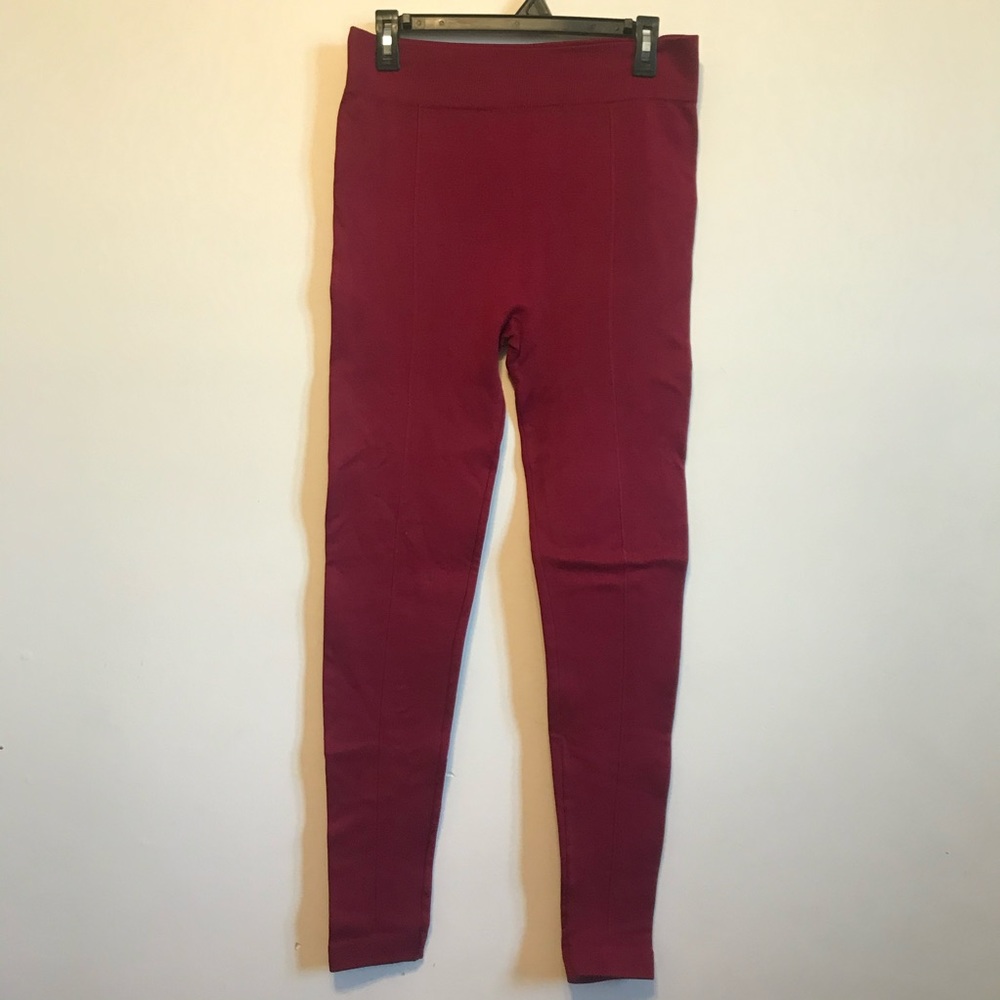 Wine Red Tights